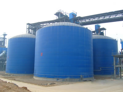 青铜峡水泥钢板库改造