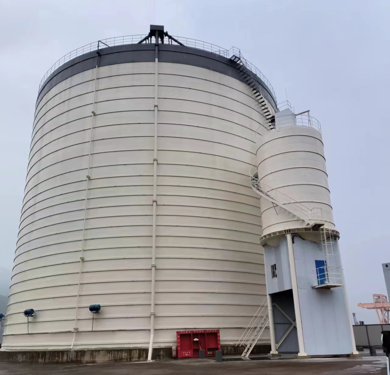 青铜峡10万吨水泥钢板库