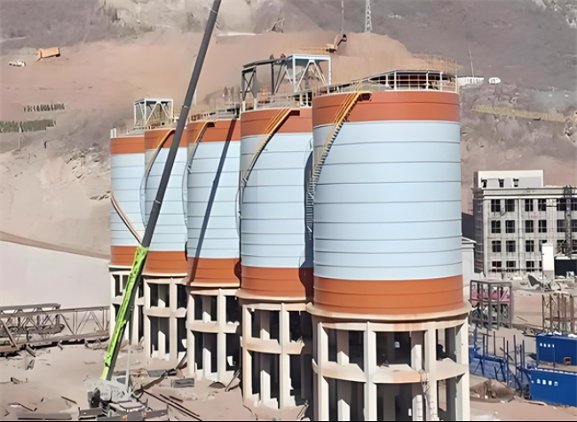 青铜峡高架钢板仓